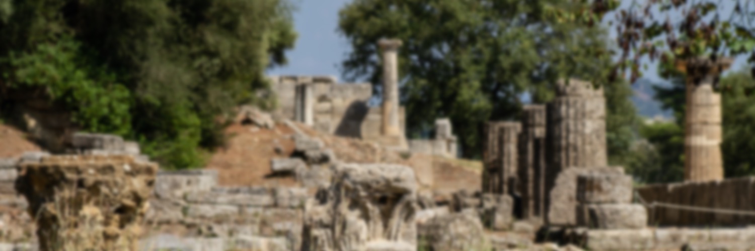 Temple of Apollo Epicurius - Bacchus Tavern in Ancient Olympia